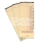 2005 TARJETA P/RELOJ CHECADOR C/100